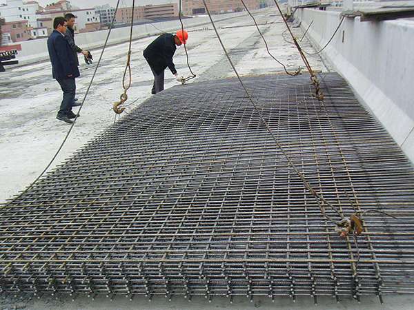 橋麵鋪裝鋼筋網